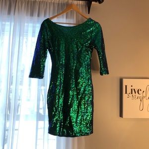 Sequin party dress
